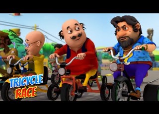 Motu Patlu In Hindi म ट पतल A Tricycle Race S09 Hindi Cartoons Spot