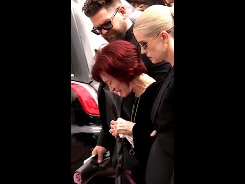 Sharon Osbourne Breaks Down At Ozzy S Funeral