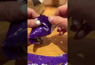 Asmr Satisfying Dairy Milk Buttons Chocolate Short
