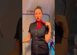 Cabin Crew Manger حبوا بعض و بلاش مشاكل على الطياره احنا على الطياره