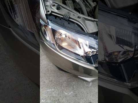 Dacia Logan 2015 Headlight Change Eurotrip Car Lightbulb Bec Cars Roadtrip Dacialogan Dacia