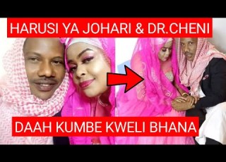 DAAH WAIGIZAJI WA BONGO MOVIE JOHARI NA DR CHENI WAFUNGA NDOA KWA SIRI