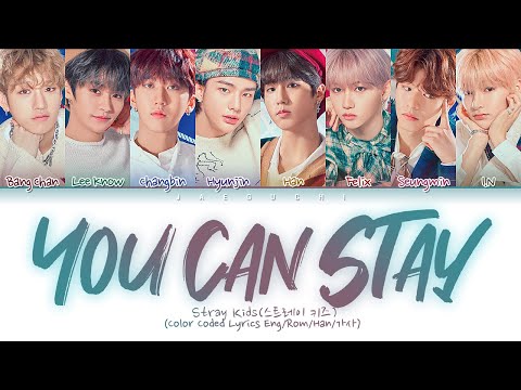 Stray Kids You Can STAY Color Coded Lyrics Eng Rom Han 가사