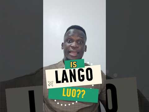 Is LANGO Luo