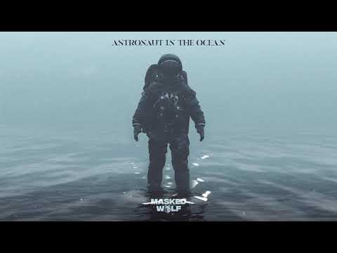 Masked Wolf Astronaut In The Ocean