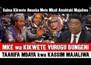 Mke Wa Kikwete Azua Vurugu Bungeni Amshtaki Kassim Majaliwa Samia Suluhu Abaki Kimya
