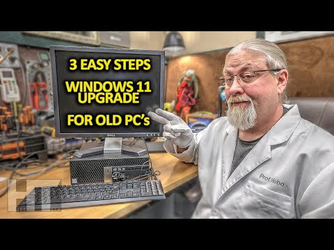 UPGRADE Any OLD PC Computer To WINDOWS 11 In 3 EASY Steps