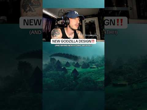 NEW GODZILLA DESIGN NEW ATOMIC BREATH Godzilla