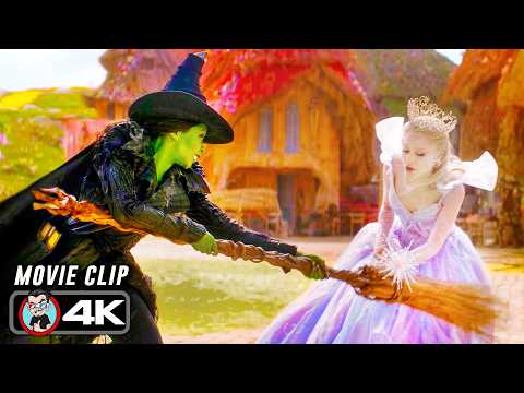 Glinda Vs Elphaba Fight Scene WICKED FOR GOOD 2025 Movie CLIP 4K