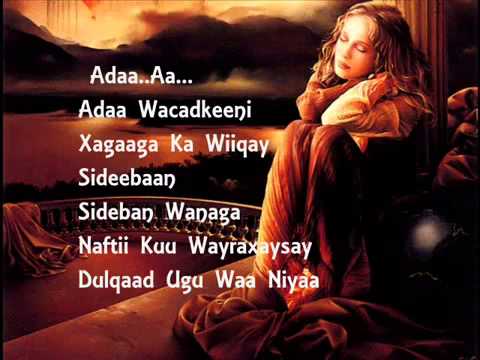 Wiilow Khadra Silimo Lyrics Liiyoow Stylez Youtube