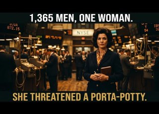  1 365 Men One Woman She Had To Threaten A Porta Potty