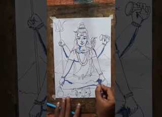  Shiva Art Shorts Paintings