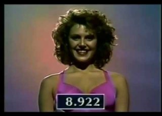 Mona Grudt Norway Miss Universe 1990 Swimsuit Competition