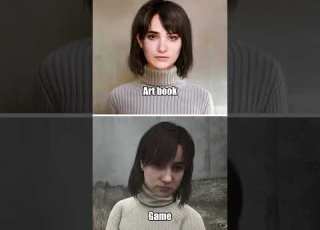  Angela In Digital Artbook Vs Silent Hill 2 Remake Silenthill2remake