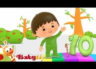 Número Diez 10 Números Y Conteo Para Niños Charlie Y Los Números BabyTVSP