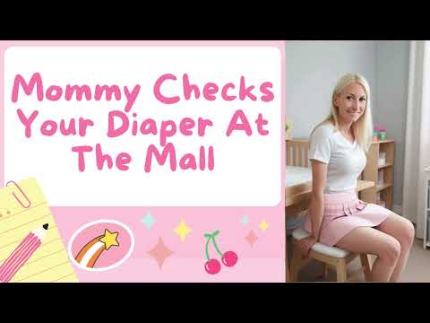 AB DL Full Roleplay Audio Episode Mommy Checks Baby S Diaper At The Mall