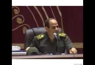 السيسي ينفعل و يوجه كلمه لطلاب معهد ضباط الصف المقبولين في الدفعه 163 و الخرجين من الكليات الحربيه