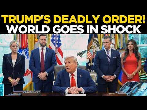 LIVE Trump Declares EMERGENCY From Whitehouse Drops NUCLEAR Bombshell On Iran Russia China