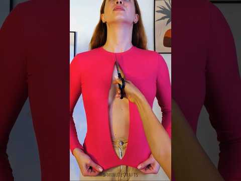 How To Transform Your Old Clothes On A Budget Howto 5minutecrafts Hack Diy