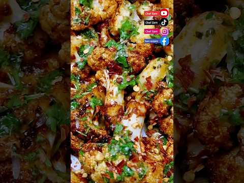 Chilli Lime Cauliflower وصفة قرنبيط Chefsam