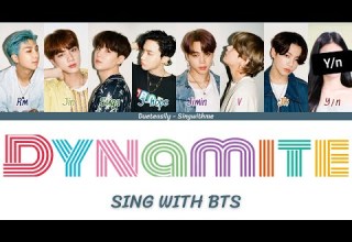 BTS DUET KARAOKE DYNAMITE 8 Members Backing Vocals