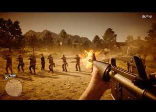Ending Of RDR1 If John Had A Modern Rifle