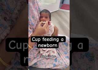  Cup Feeding Baby