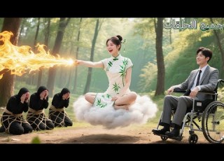جن ية هبطت من السماء أنقذت رجلا معاقا م طار دا ولم تعلم أنه الـCEO فأحب ها من النظرة الأولى