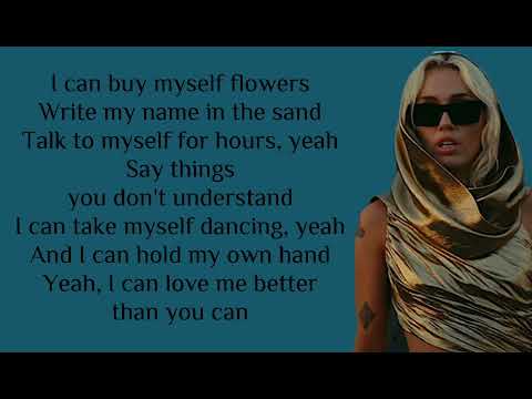 Miley Cyrus Flowers Lyrics