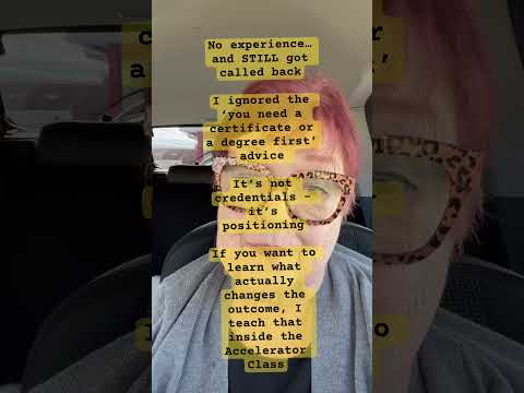 No Experience And STILL Got Called Back