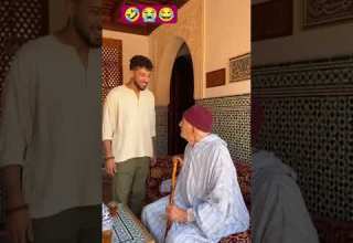 سؤال بينقلب نكتة حوار الجد والحفيد ضحك الفجأة كوميديا عائلية الذكاء الاصطناعي