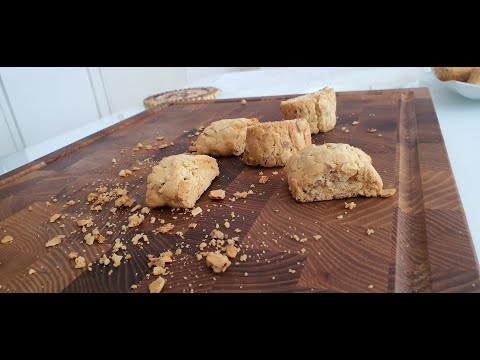 بسكوتي بسكويت ايطالي بالطريق الاصليةbiscotti شيف بشير