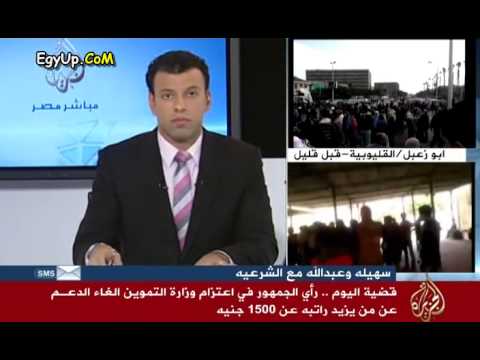 شتايم وس باب للفريق السيسى ولكل الشعب المصرى على الهواء فى قناة الجزيرة