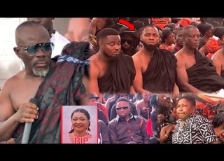  Rev Obofour Couldn T Hold His Tears As Nana Tabri Performs At His Mom Funeral Nanatabriliveband