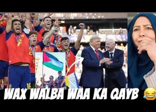 Trump Oo Official Sawirkii Spain Laga Jiidayo Mucjisada Lamine Yamal ISR Oo Ciilkii Falast Dishey