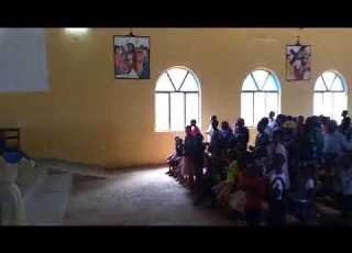 Catholic Church Kiziba Camp Missa