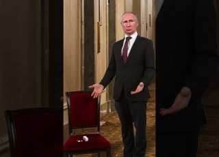  Mister Psychic Putin Tablet Fun Funny Meme Mem President Biden