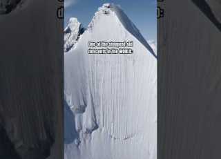 One Of The Steepest Ski Descents In The WORLD Jeremieheitz1430