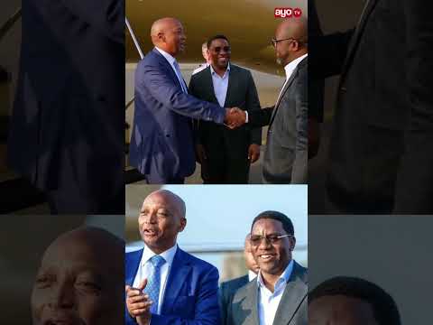 RAIS WA CAF AWASILI TANZANIA MAKONDA AMPOKEA RAIS WA CAF AWASILI TANZANIA MAKONDA AMPOKEA