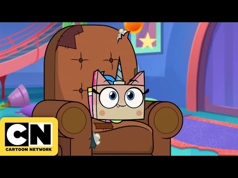 Unikitty And Her Chair Unikitty Cartoon Network