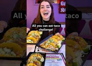 All You Can Eat Taco Challenge Tacos Eating Foodie FoodChallenge MexicanFood Shorts