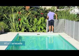  FACIL ARMADO Cercos Removibles SECURE POOL