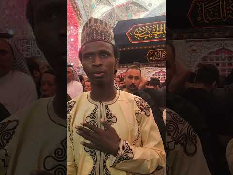 S Uziri Yashiga Wajen Imamu Husaini Yanayin Bankwana Yana Raira Wata Qasida Me Cikeda Abunbtausayi