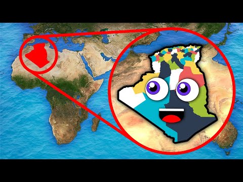 Algeria Country Geography And Provinces Countries Of The World Song