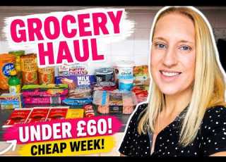 Realistic UK Grocery Haul Under 60 This Week