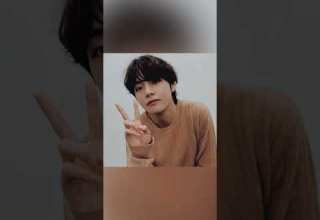 BTS V S Kim Taehyung Signature V Sign Poses
