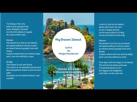 My Dream Island Helga Hambrock 28 March 2026