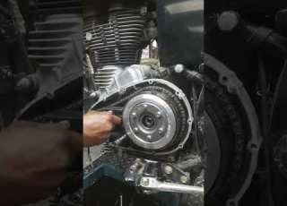How To Change Sprag Clutch Self Bearing Bullet Claasic Royal Bike Hunter
