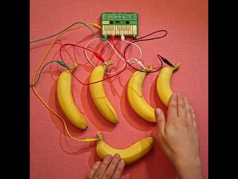 Make A Banana Keyboard With The Synth A Sette