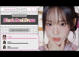 TripleS LOVElution Black Soul Dress Line Distribution KOFI REQUESTED